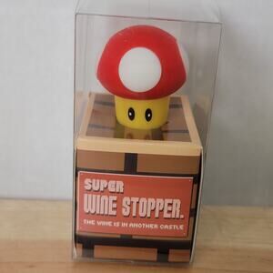 Super Mario Wine Stopper - Nerd Block Exclusive - NEW / SEALED